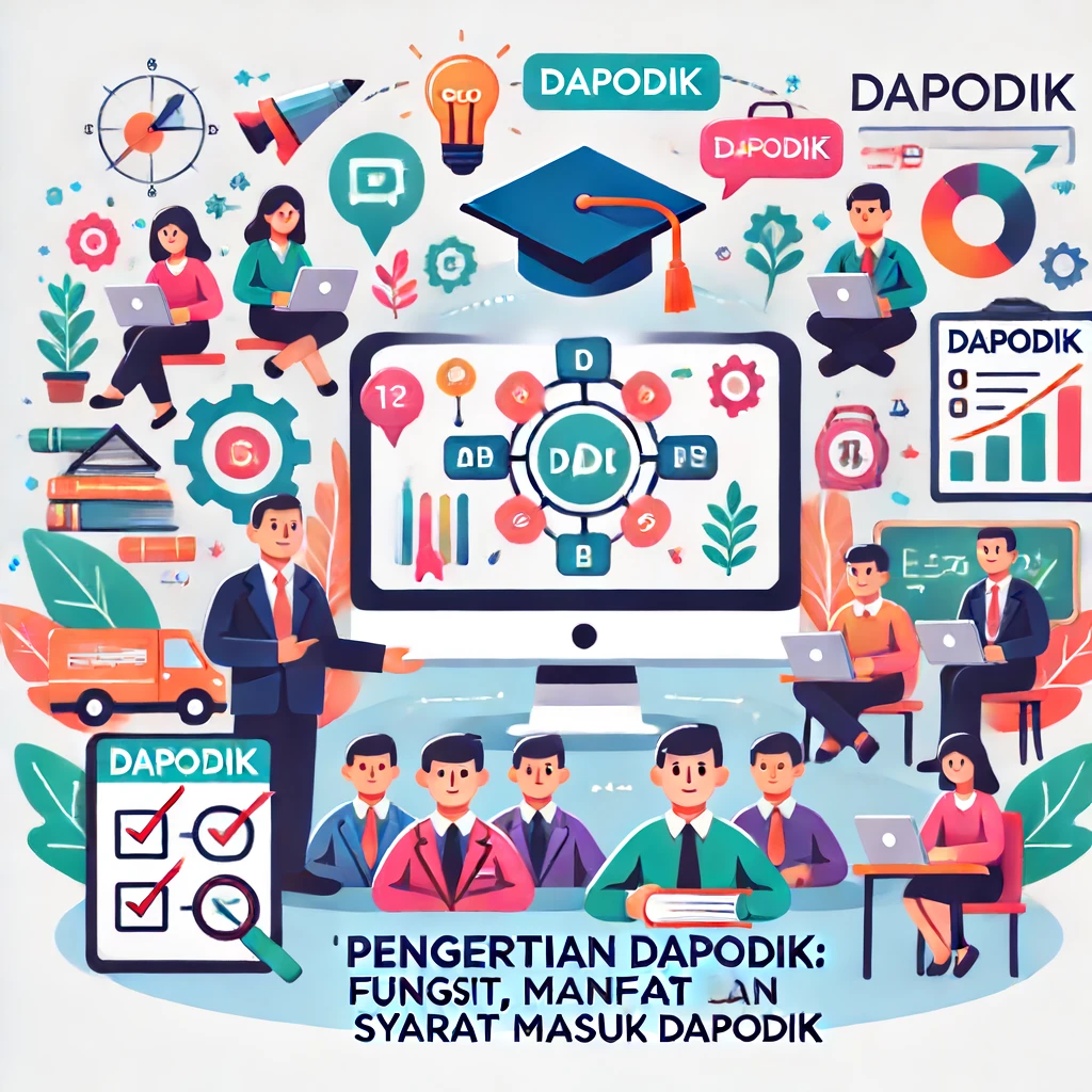 Pengertian Dapodik : Fungsi, Manfaat dan Syarat Masuk Dapodik
