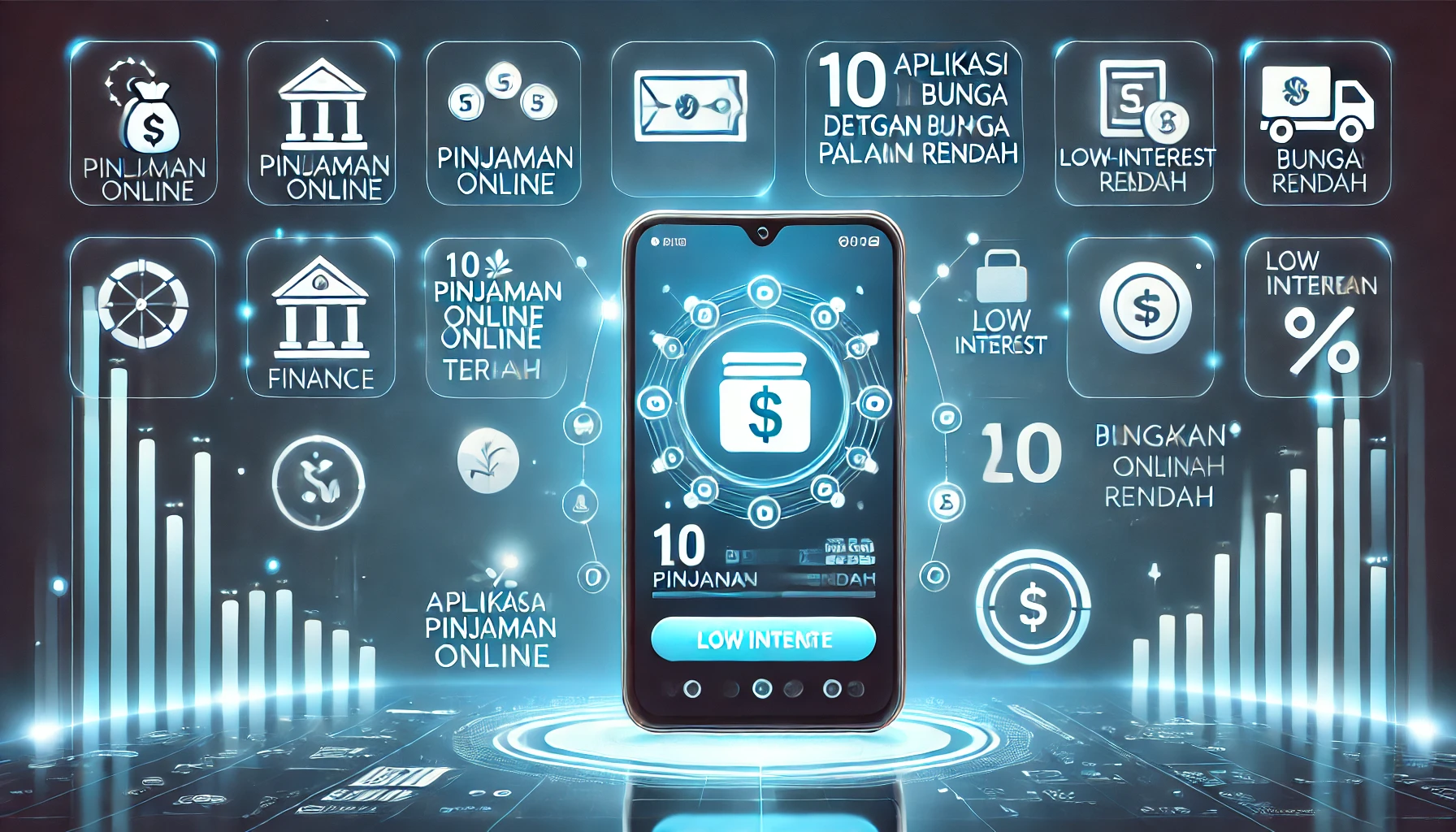 10 Aplikasi Pinjaman Online Terbaik dengan Bunga Paling Rendah