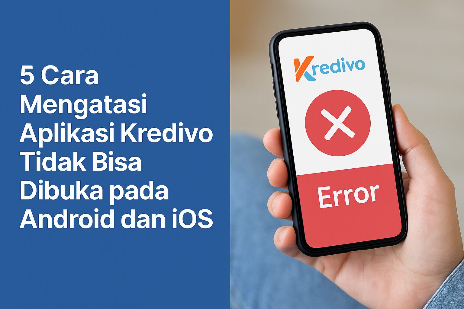 5 Cara Mengatasi Aplikasi Kredivo Tidak Bisa Dibuka pada Android dan iOS
