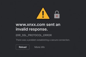 Mengatasi Error www.xnxx.com sent an invalid response. err_ssl_protocol