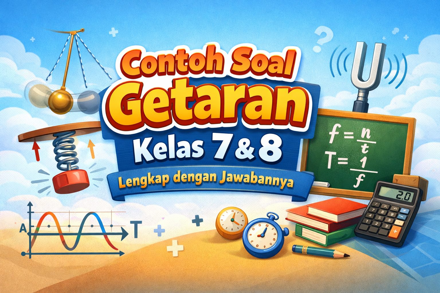 Berikut Contoh Soal Getaran Kelas 7 dan 8